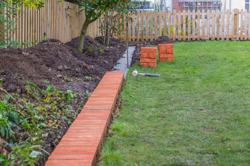Brick Border Installation in Worcester, MA